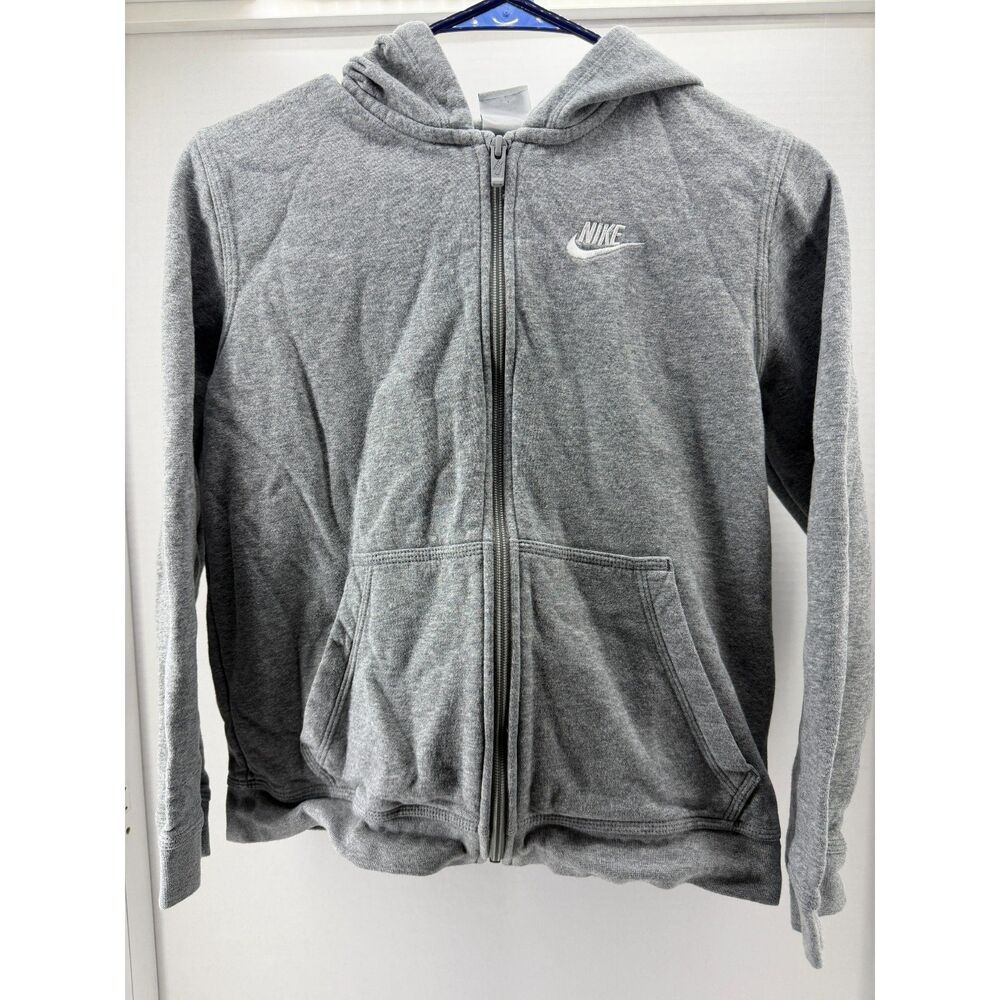 Nike Sportswear Club Fleece Big Kids' Full-Zip Hoodie - Size: L